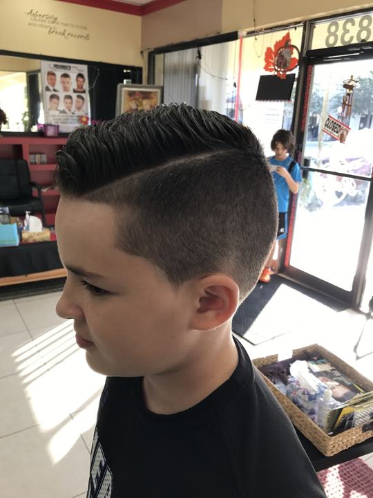 A fresh fade
